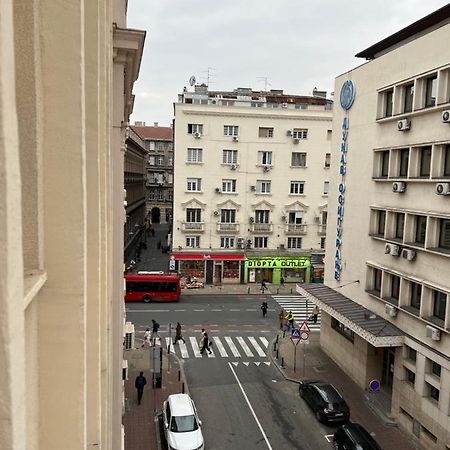 Apartman Lena Belgrado Buitenkant foto