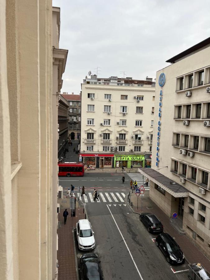 Apartman Lena Belgrado Buitenkant foto